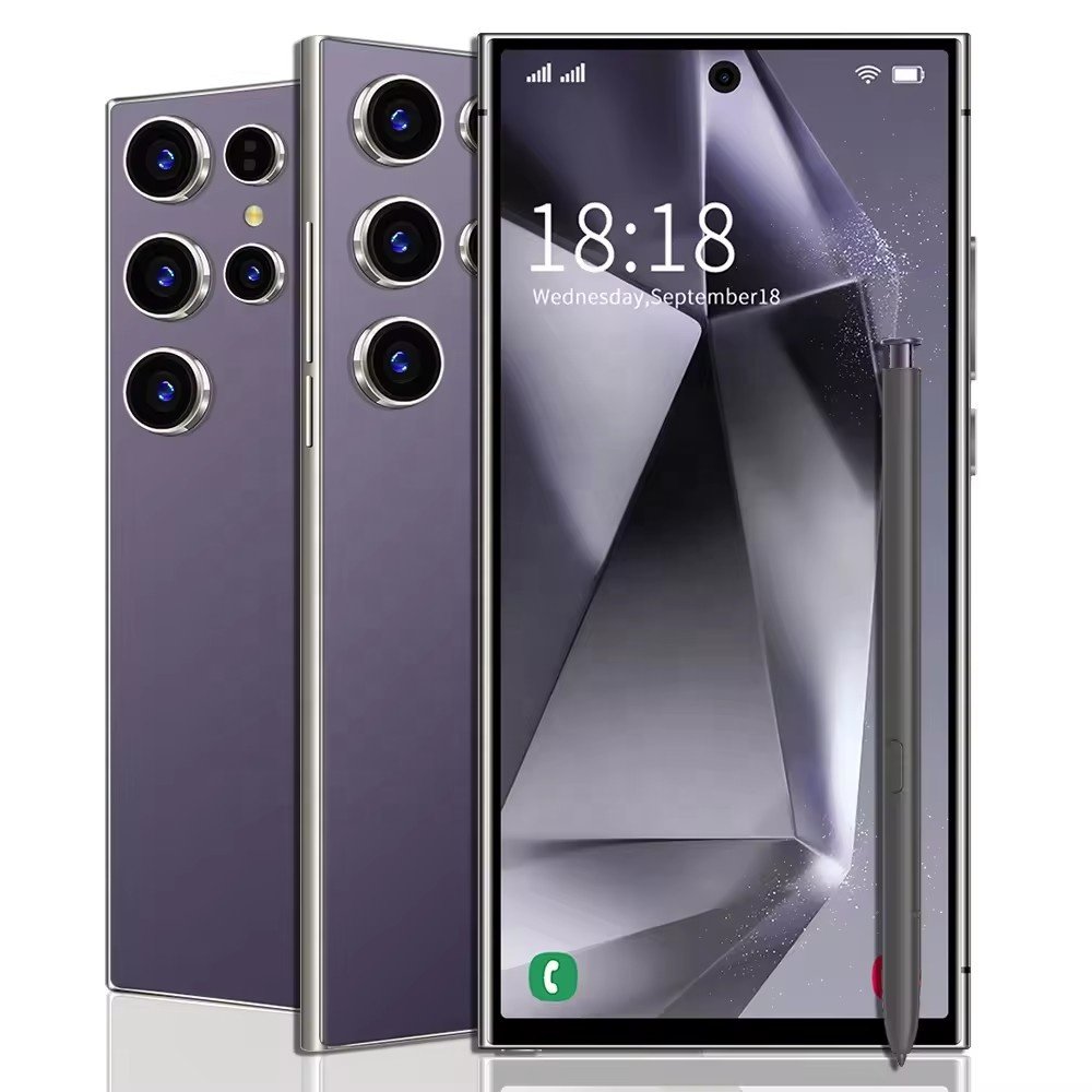 2024 NEW Golaxay S24 Ultra Phone 4g Clone Cellphone Original Unlocked Android 6.8 Inch s 24 Smart Mobile Phones
